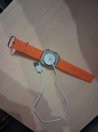 Reloj Inteligente Correa Naranja