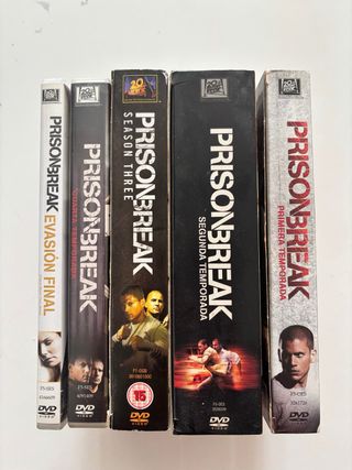 Prison Break - Temporadas Completas DVD