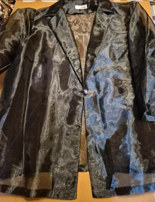 Vestido de fiesta negro ZEILA