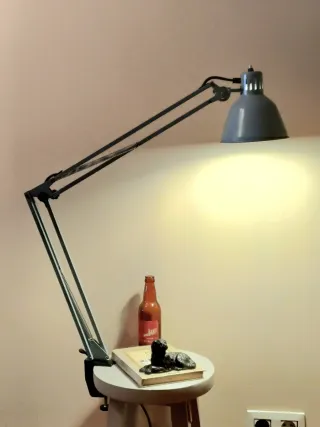 Lámpara flexo vintage Rimsa años 60s 70s