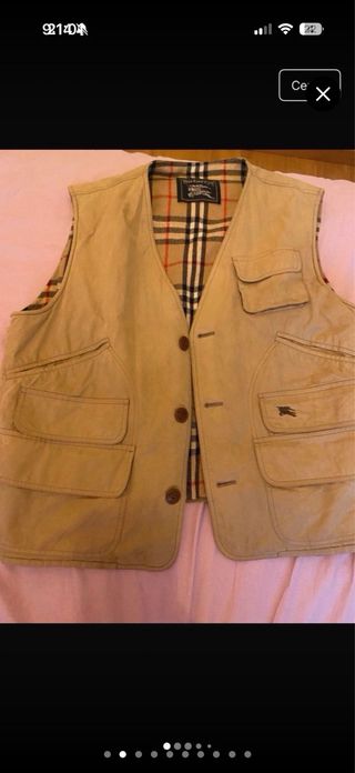 Chaleco Burberry Beige