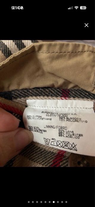 Chaleco Burberry Beige
