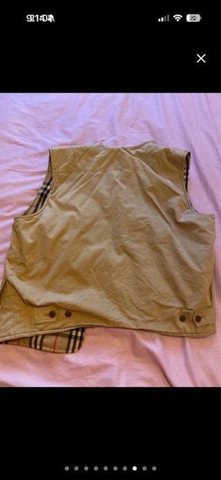 Chaleco Burberry Beige