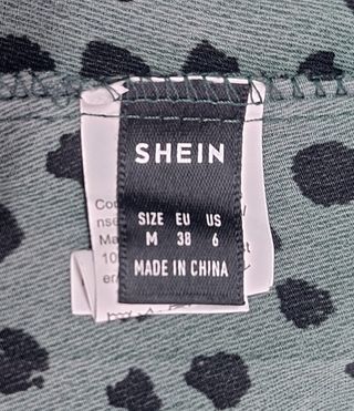 Vestito lungo Shein maculato