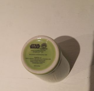 Vaso de chupito de Yoda. Cerámica. Star Wars