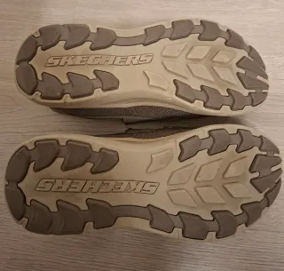 Zapatos Skechers Hombre Beige/Marrón