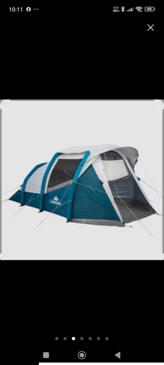 TIENDA DE CAMPAÑA QUEQUA FAMILY AIRSECOND 4.1 XL