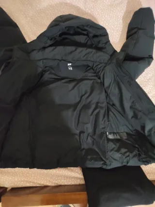 Piumino Uniqlo nero taglia S