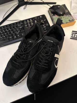 Zapatillas Calvin Klein CK Negras Blancas