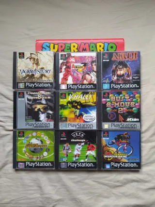 ⭕ 9 Juegos PlayStation 1 versiones españolas