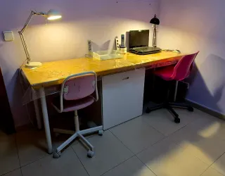 Mueble de almacenaje STUVA Ikea blanco