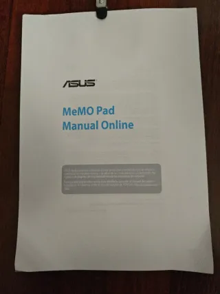 Tablet ASUS MeMO Pad Negra