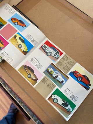 Álbum Autocolor Coches 1971 Completo