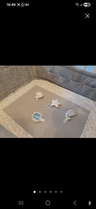 Parque infantil madera blanca (marca Bopita)