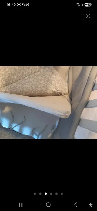 Parque infantil madera blanca (marca Bopita)