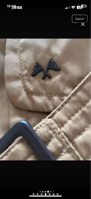 Gabardina Burberry Beige