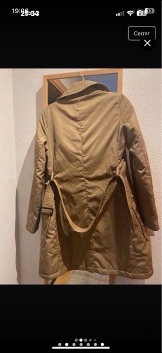 Gabardina Burberry Beige