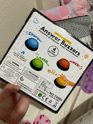 Juego de 4 Buzzer de Respuesta