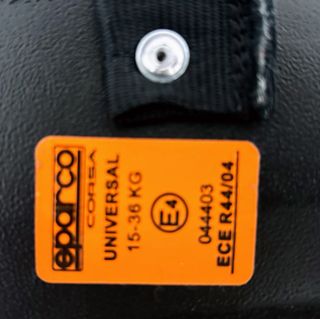 Asiento elevador coche Sparco.