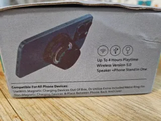 Altavoz Bluetooth magnético