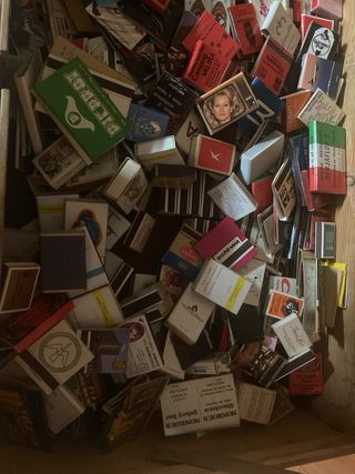 cajas de cerillas antiguas sin abrir