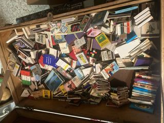 cajas de cerillas antiguas sin abrir