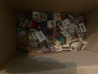 cajas de cerillas antiguas sin abrir
