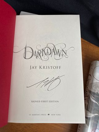 Nevernight Firmados Jay Kristoff 1st/1st