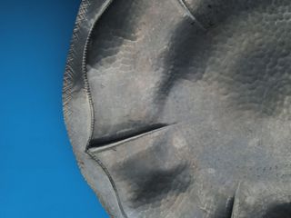 Vassoio piatto  peltro (1046)