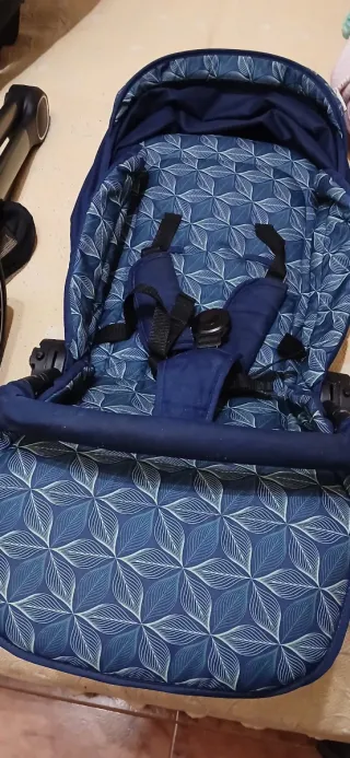 Carro de bebé 3 piezas: cuco, maxicosi y silla