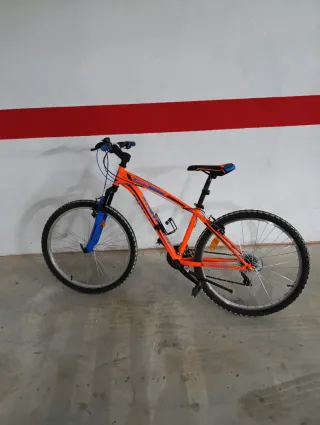 Bicicleta de Montaña Naranja