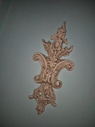 Decoración de pared estilo barroco