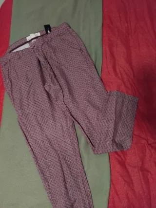 Pantalón estampado joven