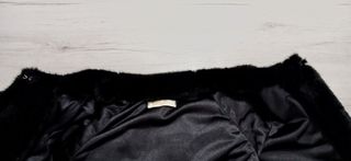 Giacca pelliccia sintetica Vicolo nera