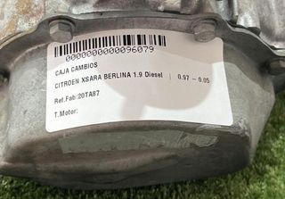 96079 caja de cambios 20ta87 citroen xsara berlina