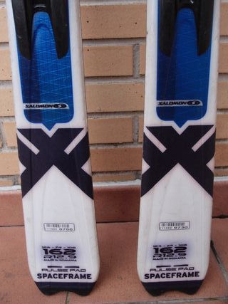 Esquís Salomon Wingblast 162cm + Fijaciones