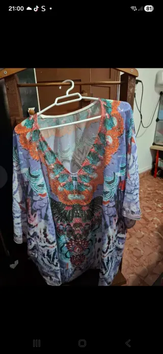 Blusa Estampada Talla Única