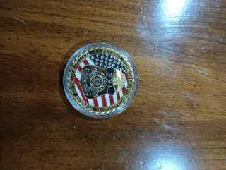 Moneda Coleccionable FBI