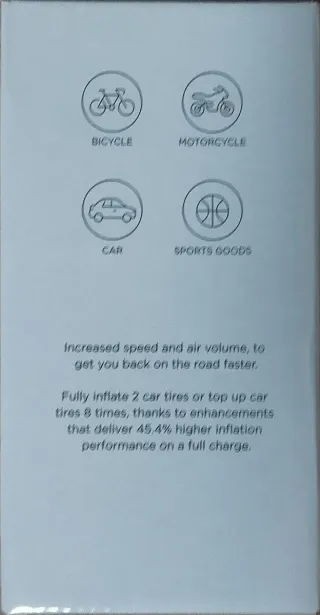 Compresor de Aire Portátil Inalámbrico Pirelli