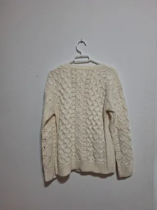 Jersey de punto trenzado