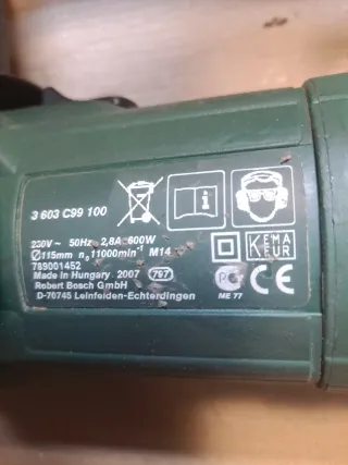 Radial Bosch PWS 600