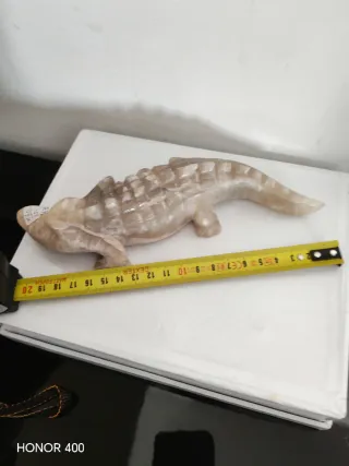 Coccodrillo in Onice Artigianale - Nuovo