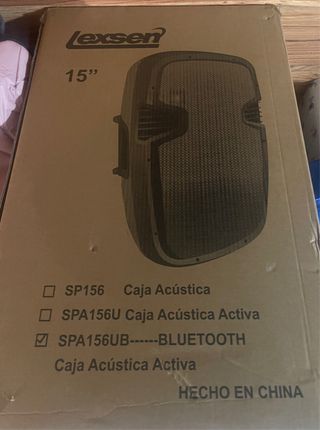 Altavoz Lexsen SPA156UB Bluetooth 15