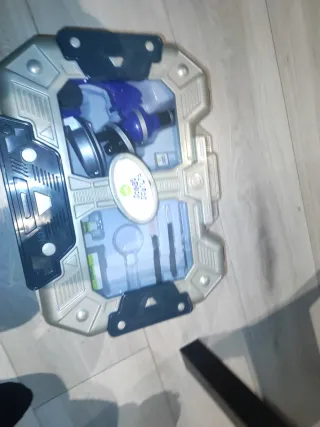 Microscopio de juguete con accesorios