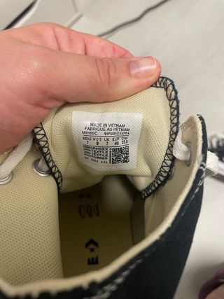 Zapatos Converse All Star Negros