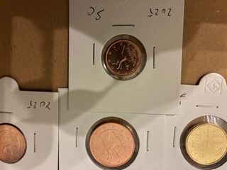 Andorra 2025 7 valores euros