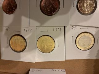 Andorra 2025 7 valores euros