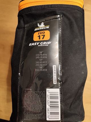 Cadenas Nieve Michelin Easy Grip Evo 17
