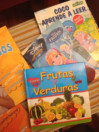 Libros lectura variados niños infantil