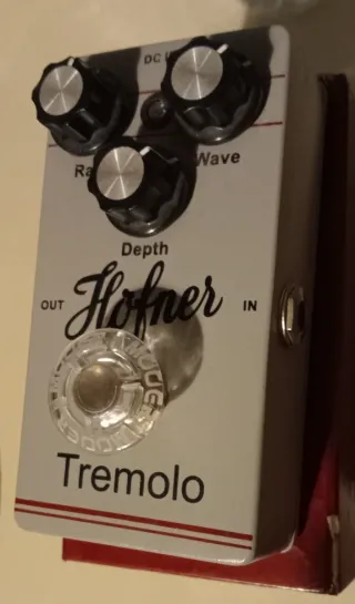 Pedal Efecto Tremolo Hofner